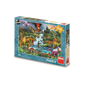 Dino BOJ DINOSAUROV 100 XL Puzzle