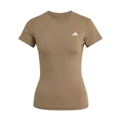 ADIDAS PERFORMANCE Funkcionalna majica POWER ESSENTIALS kaki / bela