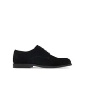 Nizki čevlji Calvin Klein Ess Rubber Derby HM0HM02269 Črna