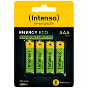 Intenso baterija punjiva AAA / HR03, 850 mAh, blister 4 kom - AAA / HR03/850