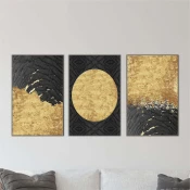 Wallity Slika Mdf-00105, 40x90 cm, 3 dela