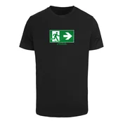 Mens T-shirt Skate Exit black
