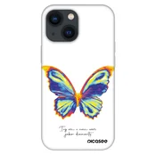 Fashion Case za Apple iPhone 13 mini - Diamanty White