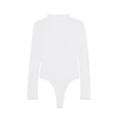 Cropp - Bodi dugih rukava - white