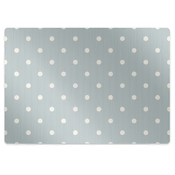 Decormat Podloga za zaščito tal White polka dots 140x100 cm 2 cm