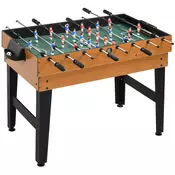 Homestar Večnamizna miza 4 v 1 zabavna miza 107x61x845 cm črna