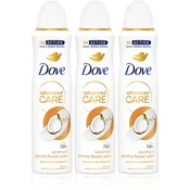 Dove Advanced Care Coconut & Jasmine Flower Scent set