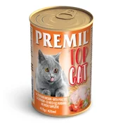 PREMIL Top Cat Vlažna hrana za macke, Sa ukusom piletine, 415g