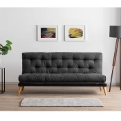 Atelier del Sofa Trosed na razvlacenje Saki 185x120cm Tamnosivi