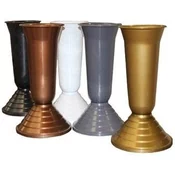 PVC nagrobna vaza 30cm, baker