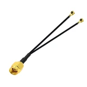 Pigtail TIP Y 2x UFL/SMA-RP vtič RF1.13 25 cm