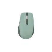 ASUS SmartO MD200 Silent Plus brezžična (RF + Bluetooth) miška, optična, 4200 DPI, zelena
