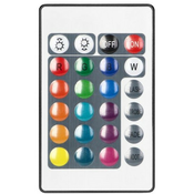 ORNO daljinski upravljalnik za RGB LED trakove, infrardeč, 24 gumbov, 5-24V, 6A [AD-TL-6500/P24]