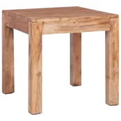 Stolic za kavu 53 x 50 x 50 cm od masivnog drva mahagonija