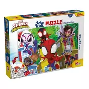 LISCIANI Puzzle Marvel Spidey 2u1 složi I oboji - 24 dela