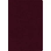 NIV, Thinline Bible, Bonded Leather, Burgundy, Red Letter Edition