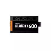 Napajanje 600W, GAMDIAS Kratos E1-600W, ATX v2.4, 120mm vent., 80+