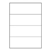 Univerzalne etikete 210x74mm A4 100 listov