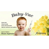 Arianna Baby - sesalnik za odstranjevanje sluzi za sesalnik