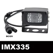KJB Žična IP kamera z mikrofonom, IMX335, 6 mm, 12 V
