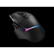 LOGITECH optički gaming bežični miš G502 X Plus RGB, crni
