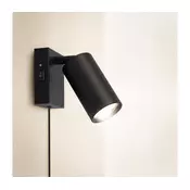Solight WO3002-B - Zidna svetiljka CELE 1xGU10/30W/230V crna