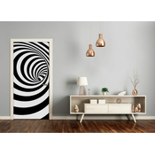 tulup.si Nalepka na vratih Spiralni trakovi 95x205 cm