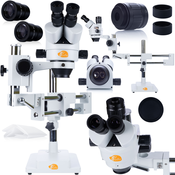 Rosfix TRINOKULARNI STEREO MIKROSKOP ROSFIX JUPITER PRO 7X-45X S 360° GLAVO, VELIKA DELOVNA RAZDALJA, IDEALEN ZA ELEKTRONIKO IN NAKIT, (21683653)
