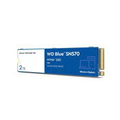 Western Digital SSD M,2 2TB WD Blue SN570 NVMe PCIe 3,0 x 4 (WDS200T3B0C)