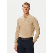 Beverly Hills Polo Club Polo majica P-SS26M-P424125 Bež Regular Fit