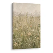 Slika pastelno cvetoč poletni travnik - 80x120