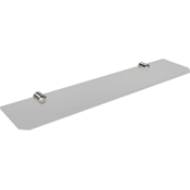 ANDEX Steklena polica za kopalnico (60 cm) 051/60/CC (krom)