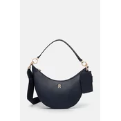 Torbica Tommy Hilfiger mornarsko modra barva, AW0AW16437