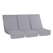 Homestar Blazine za gugalnice MONTREAL 3-delni 114x52x9 cm sive