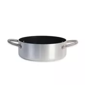 Metalac plitka šerpa PROFESSIONAL 24cm/3,6lit Siva