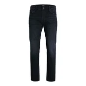 JACK & JONES Kavbojke Mike črn denim
