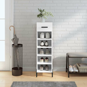 Ormaric za cipele bijeli 30 x 35 x 105 cm od konstruiranog drva