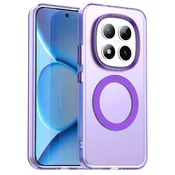 Hibridni ovitek Techsuit CandyCase MagSafe za Xiaomi Redmi Note 15 Pro Plus/Poco M8 Pro - purple