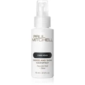 Paul Mitchell Firm Hold Freeze and Shine Hairspray lak za lase za grobe lase 75 ml