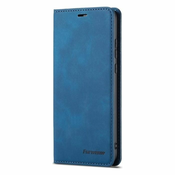 FixPremium - Ovitek Business Wallet za Samsung Galaxy S22 Ultra, moder