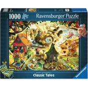 Ravensburger puzzle (slagalice) - 1000pcs Pazi, mali prasici RA12001004