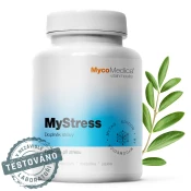 MycoMedica - MyStress, podpora stresu, 90 zeliščnih kapsul