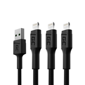 *3x GC Ray USB kabel Lightning 120 cm