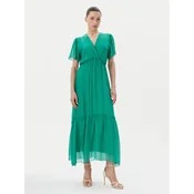Haveone Poletna obleka AFF-N006 Zelena Loose Fit