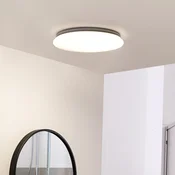 Lindby LED stropna svetilka Eovi, O 33 cm, bela, 4.000 K - Kopalnica - Kovina
