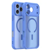 Hibridni ovitek HaloFrost II MagSafe za iPhone 17 Pro - sky blue