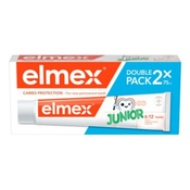 Elmex Junior zobna pasta 6-12 let Duopack 2x75ml