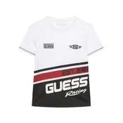 Guess Majica N6RI06 K8HM4 Bela Regular Fit