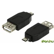 mikro USB transformator crna 4cm AU0029