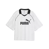 PUMA Funkcionalna majica ESS svetlo siva/črna/bela